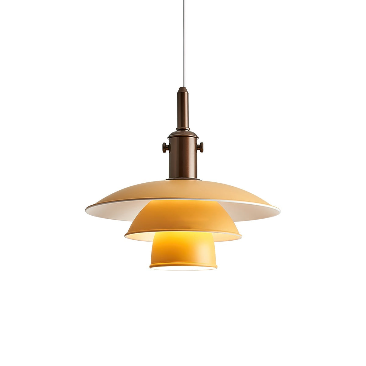 Lampa wisząca Velanenne z miedzią