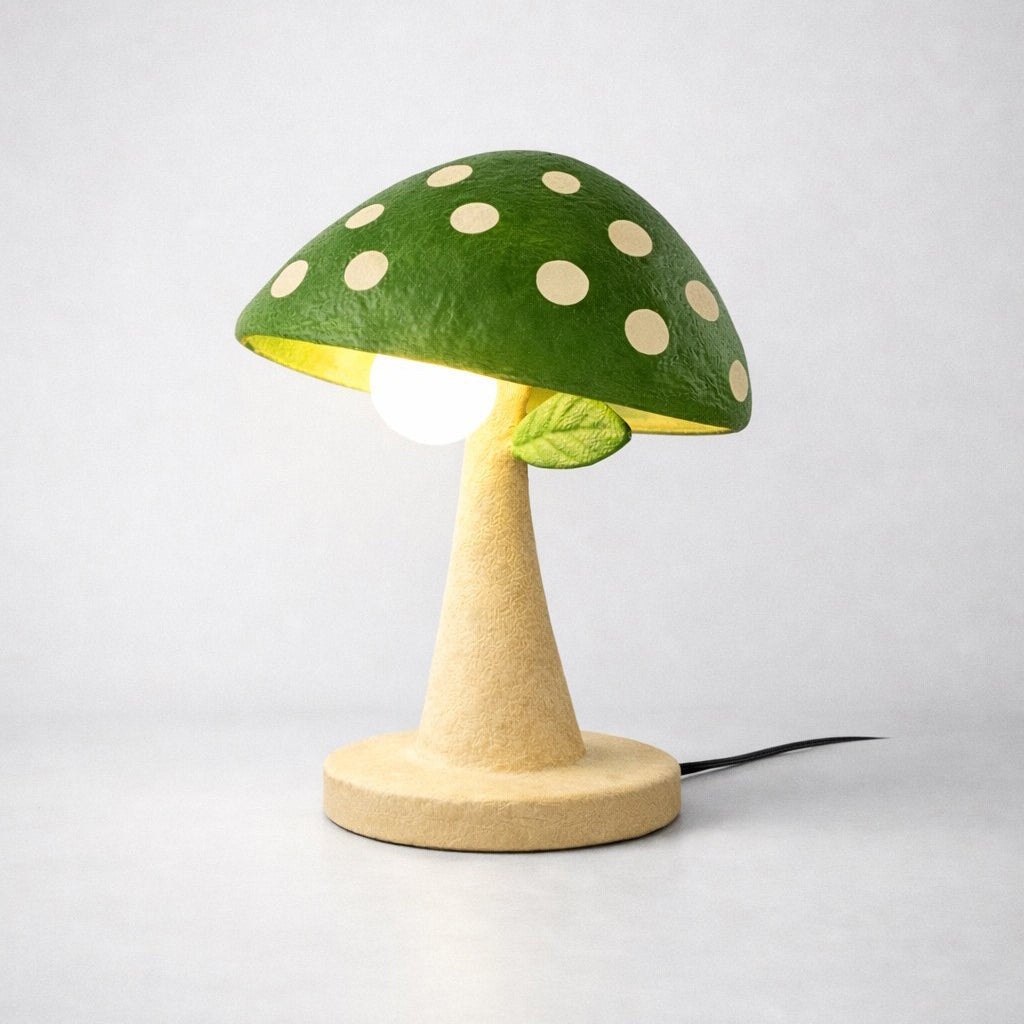 Mycelium lampa stołowa