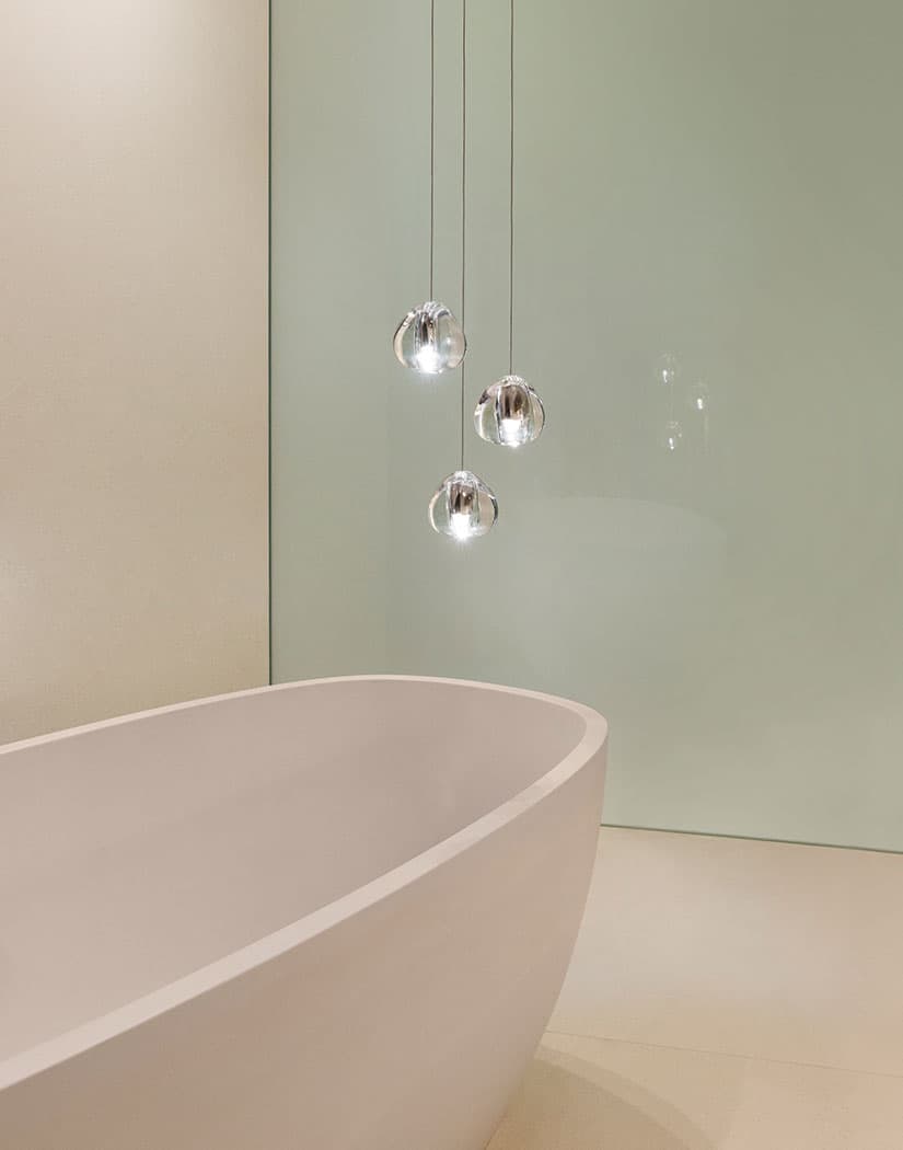 Gevlin żyrandol kryształowy w stylu postmodern luxury wiązany ze szkła