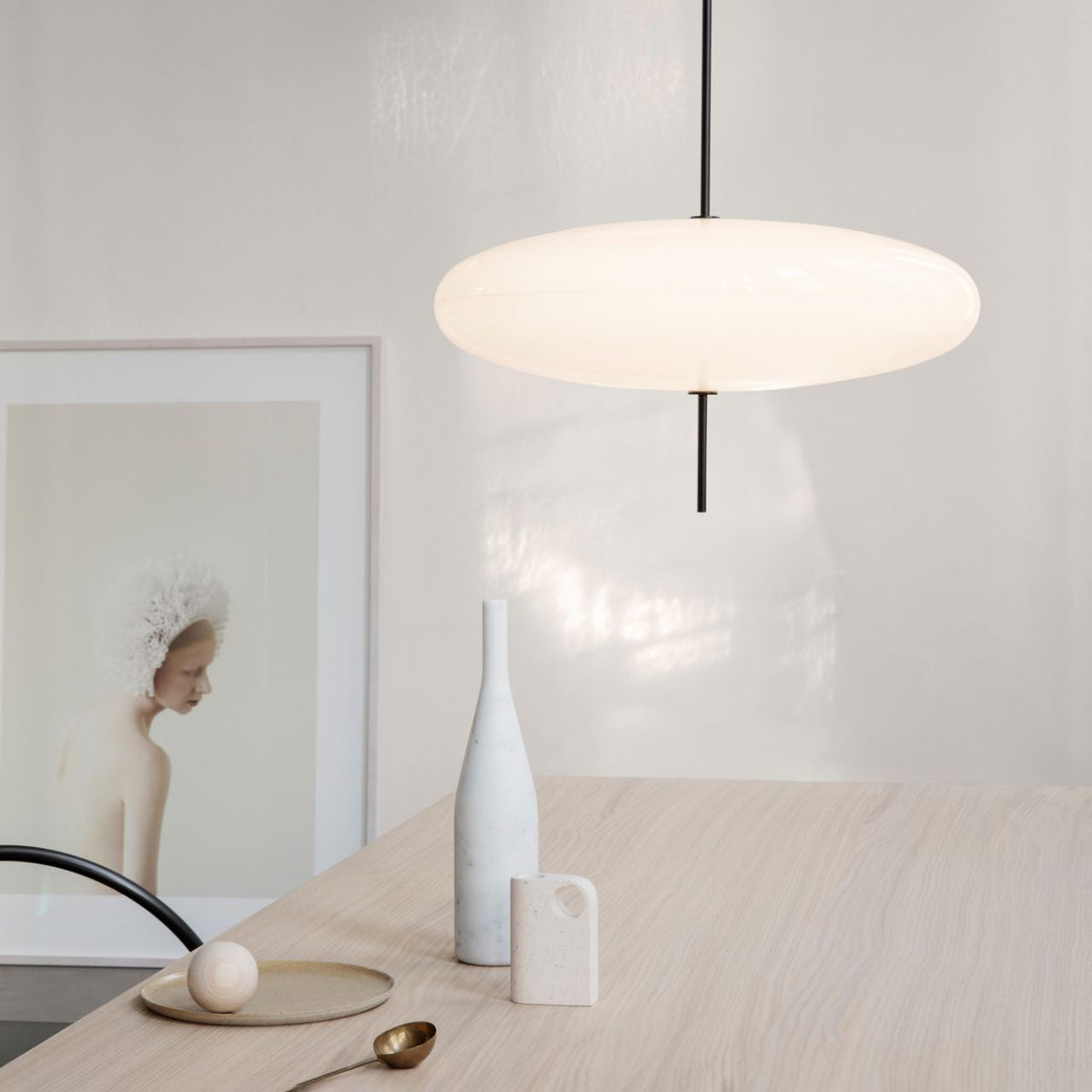 Quor nowoczesna lampa wisząca owalna