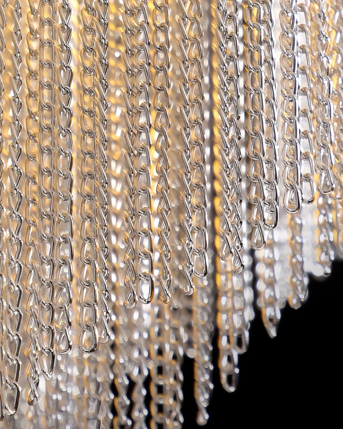 Mevrin lampa sufitowa nowoczesna z frędzlami Art Deco