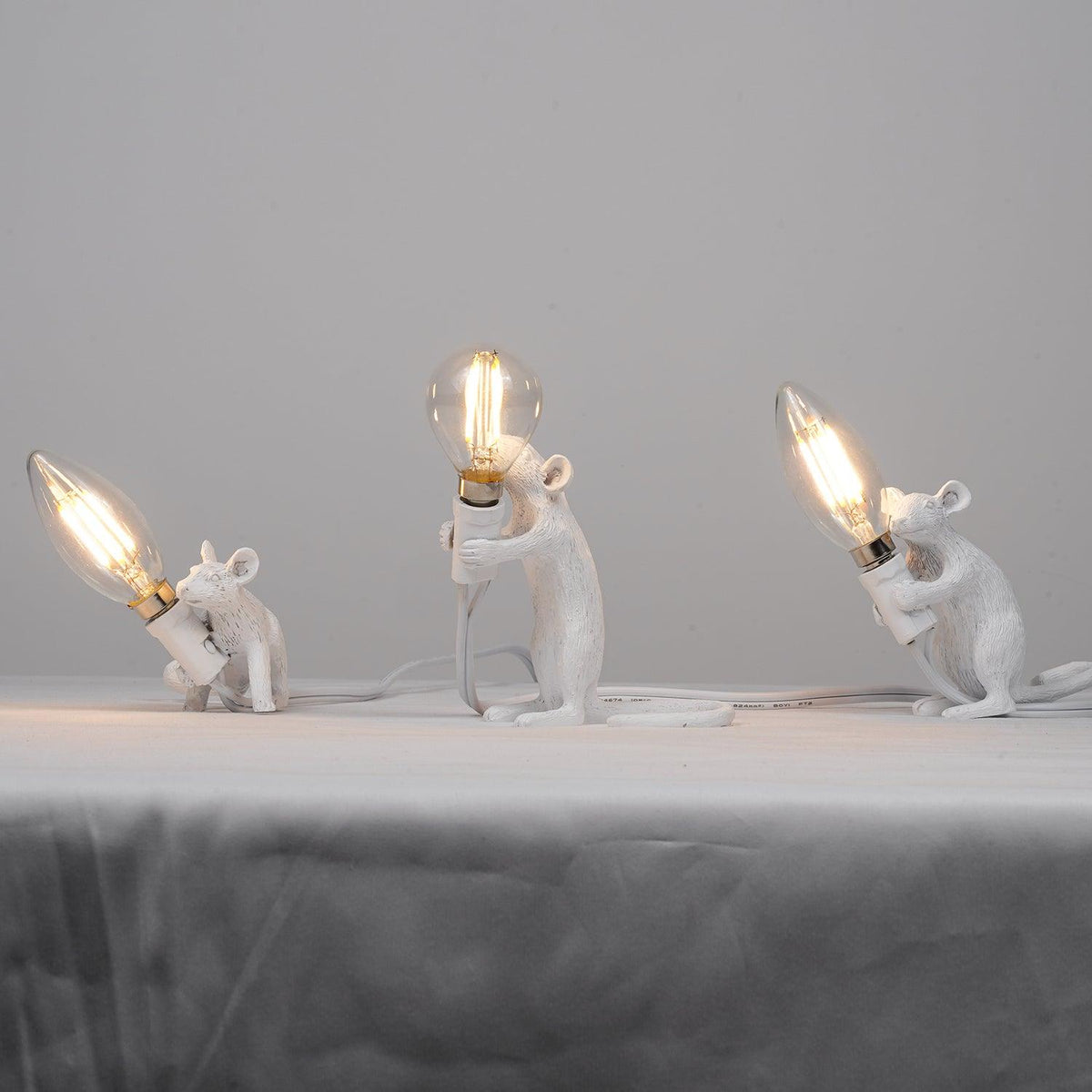 Kalinix lampa stołowa ze sztucznego kamienia o fantazyjnym kształcie