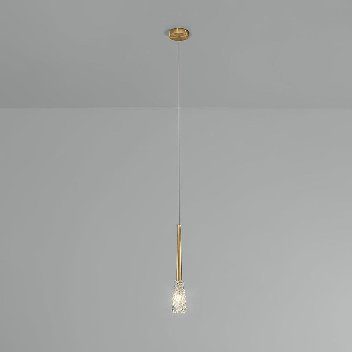 Mozzi nowoczesna lampa wisząca ze szkła kryształowego