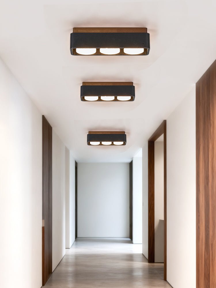 Axel wielopunktowa lampa sufitowa kwadratowa