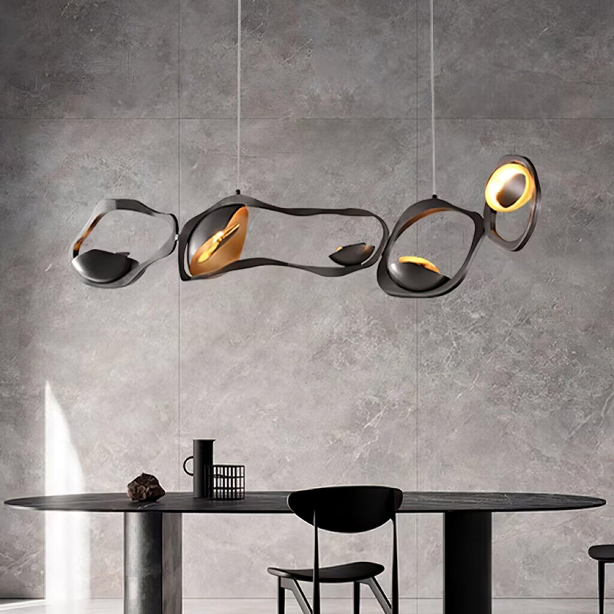 Virauine lampa wisząca LED artystyczna do salonu