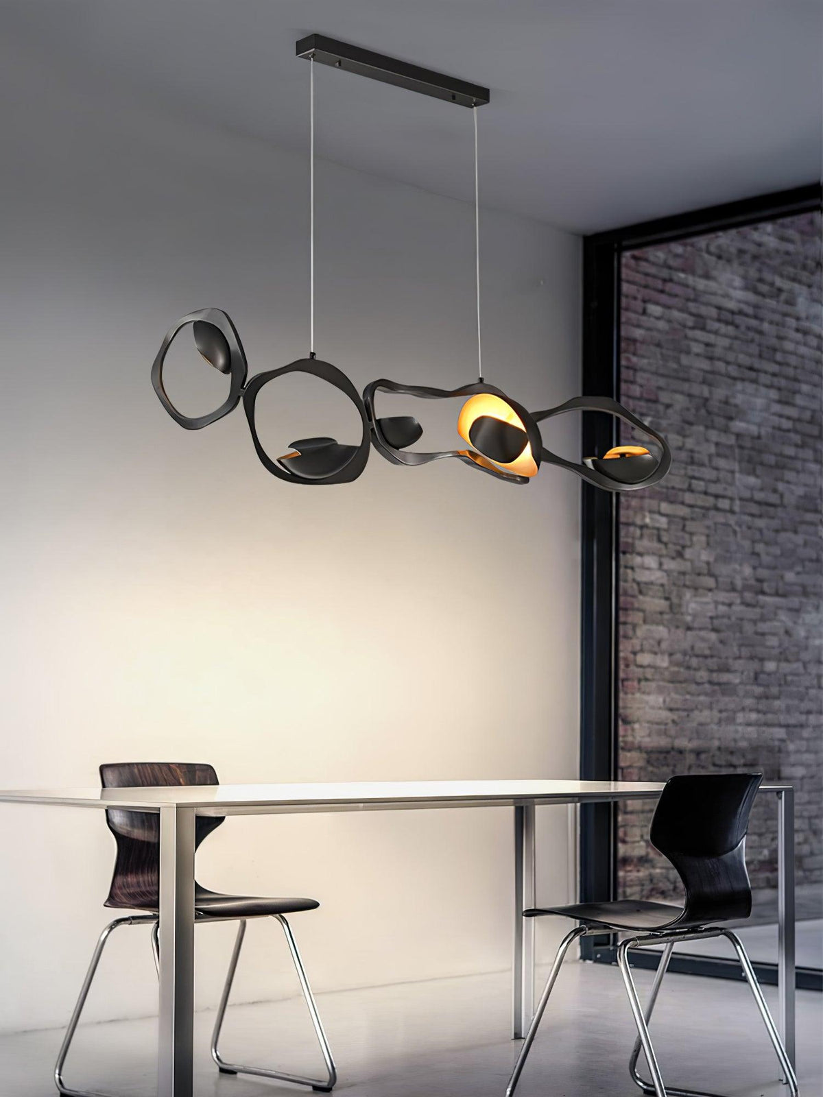 Virauine lampa wisząca LED artystyczna do salonu