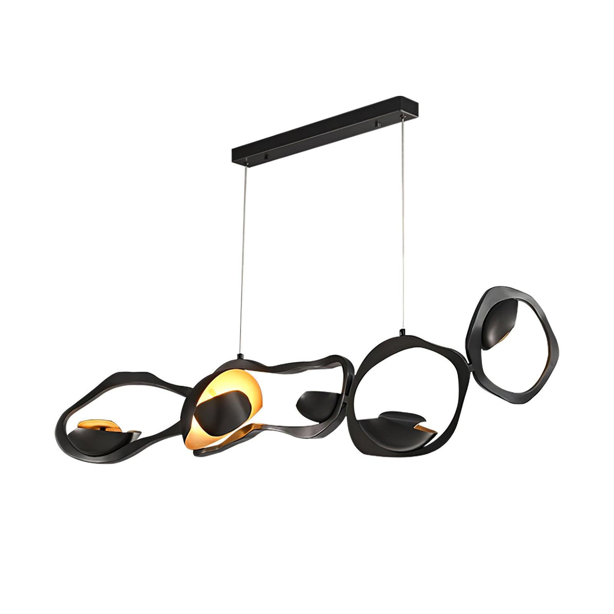 Virauine lampa wisząca LED artystyczna do salonu