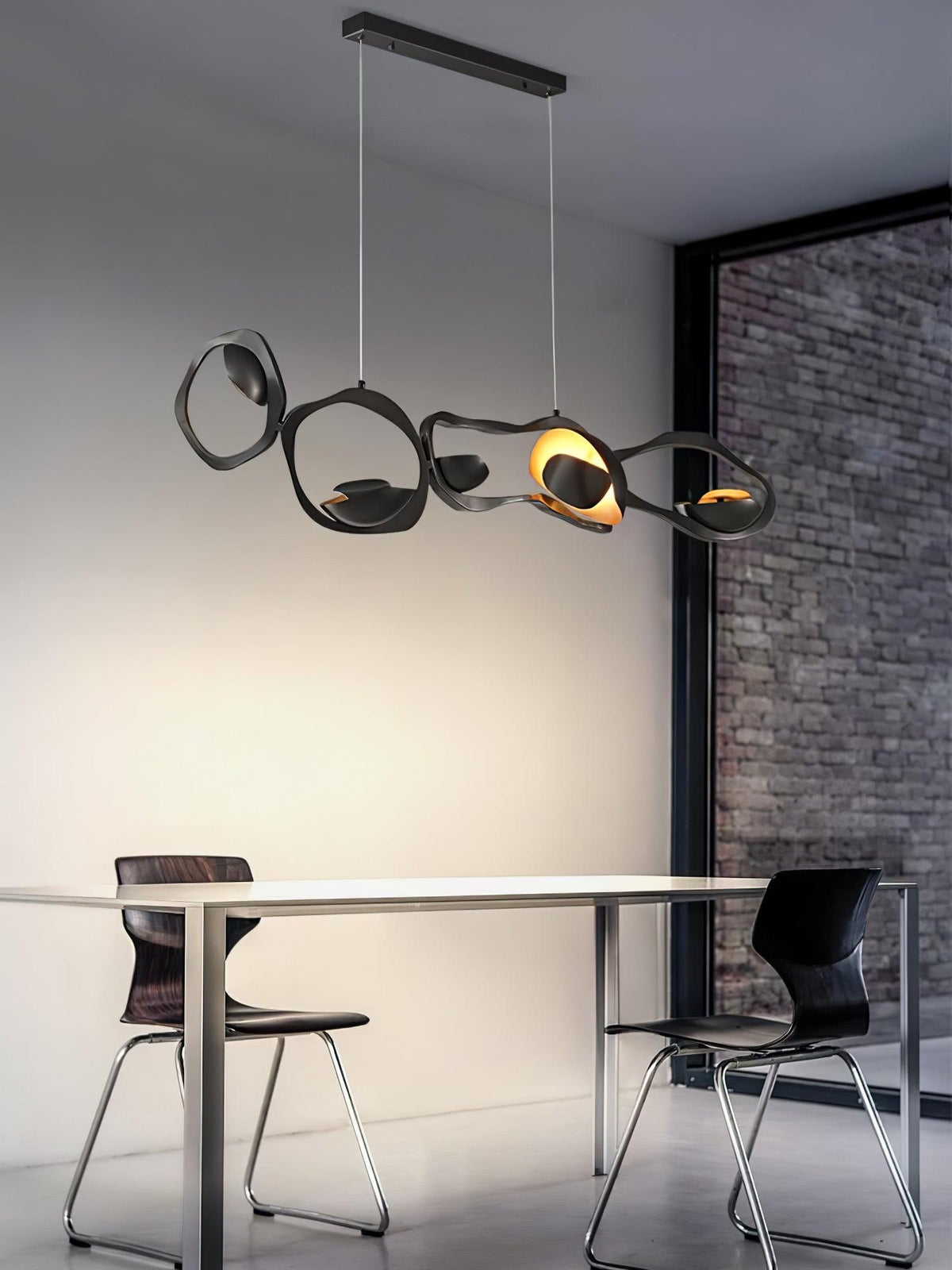 Virauine lampa wisząca LED artystyczna do salonu