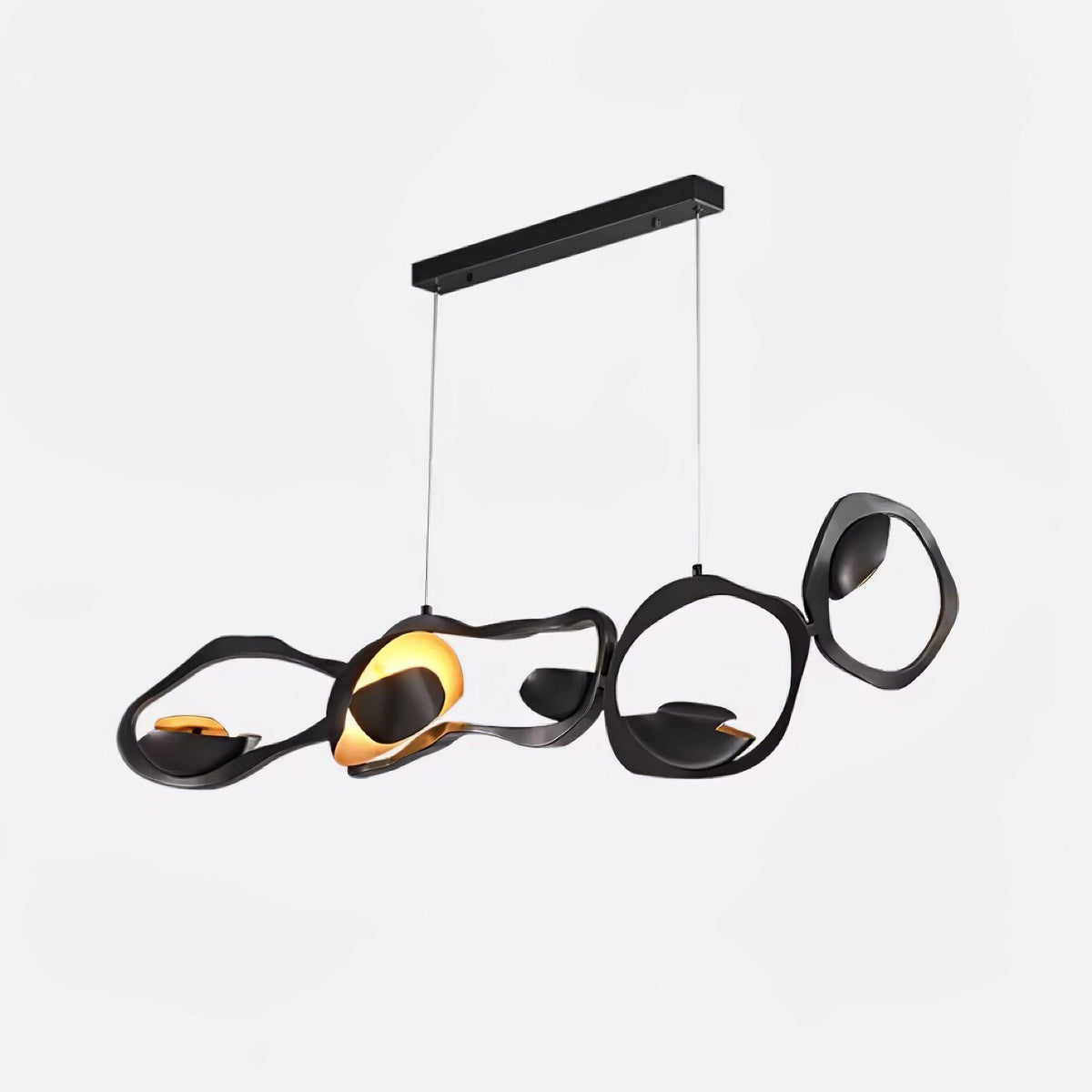 Virauine lampa wisząca LED artystyczna do salonu