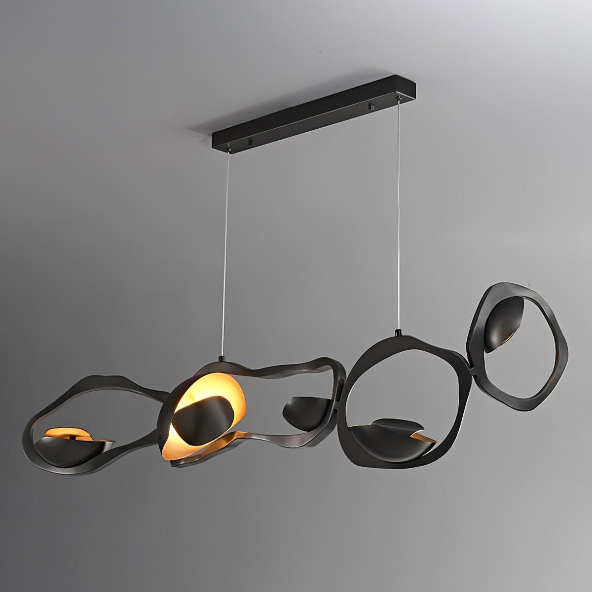 Virauine lampa wisząca LED artystyczna do salonu