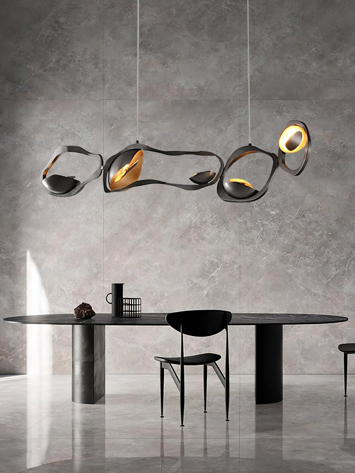 Virauine lampa wisząca LED artystyczna do salonu