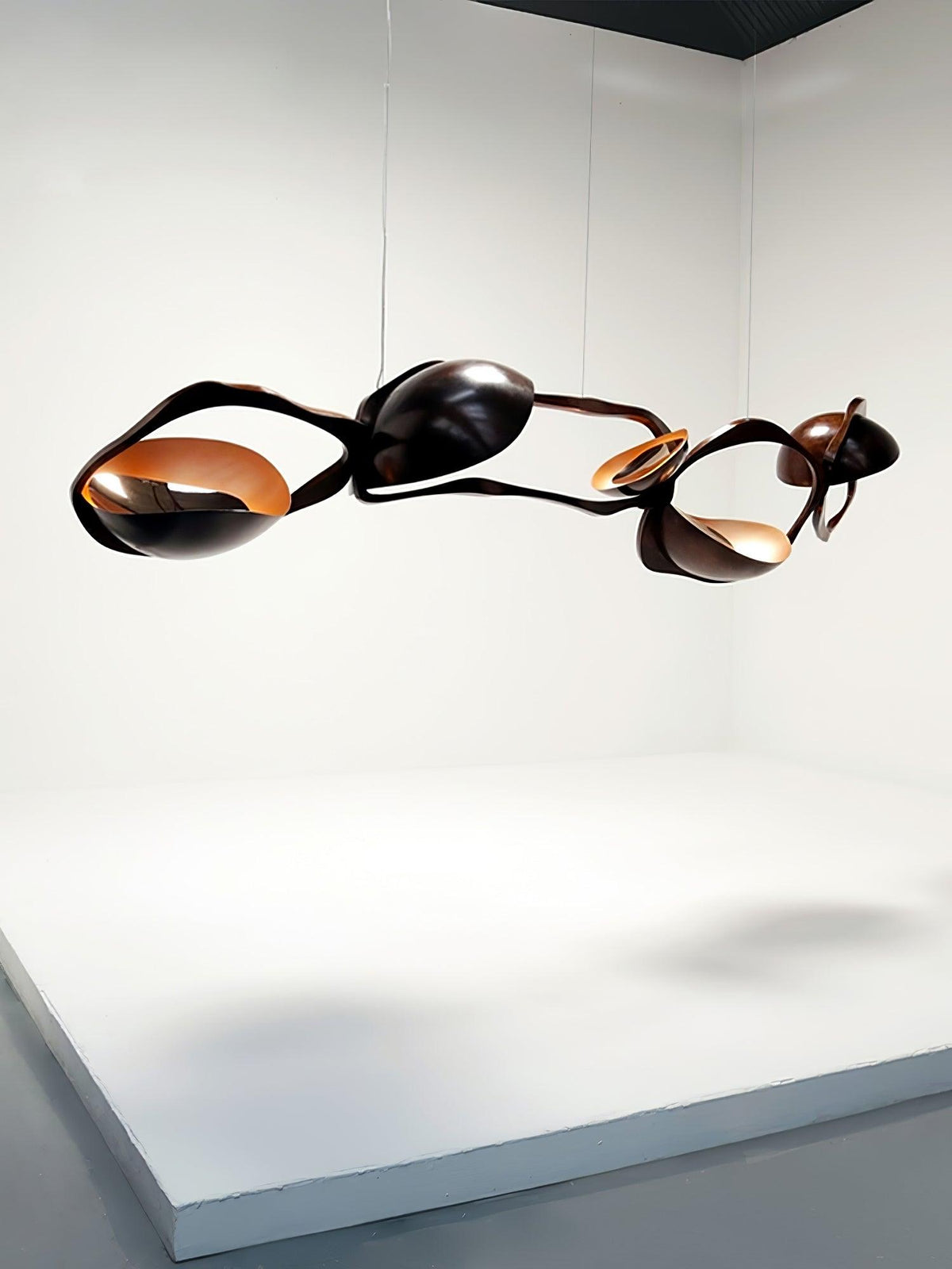 Virauine lampa wisząca LED artystyczna do salonu