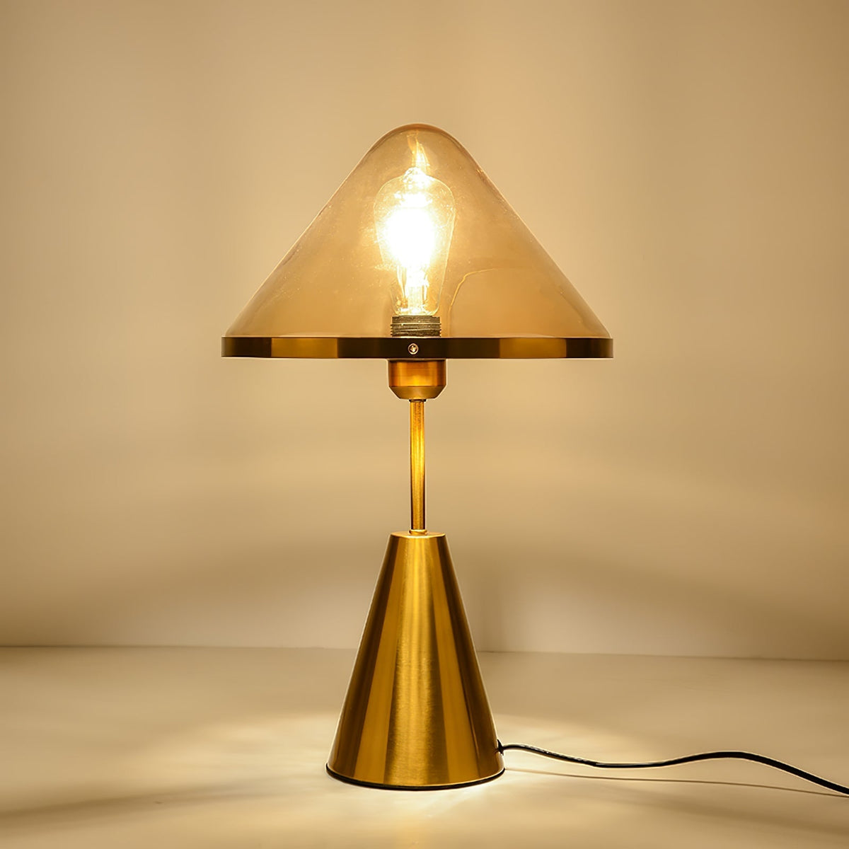 Mushroom nowoczesna lampa stołowa