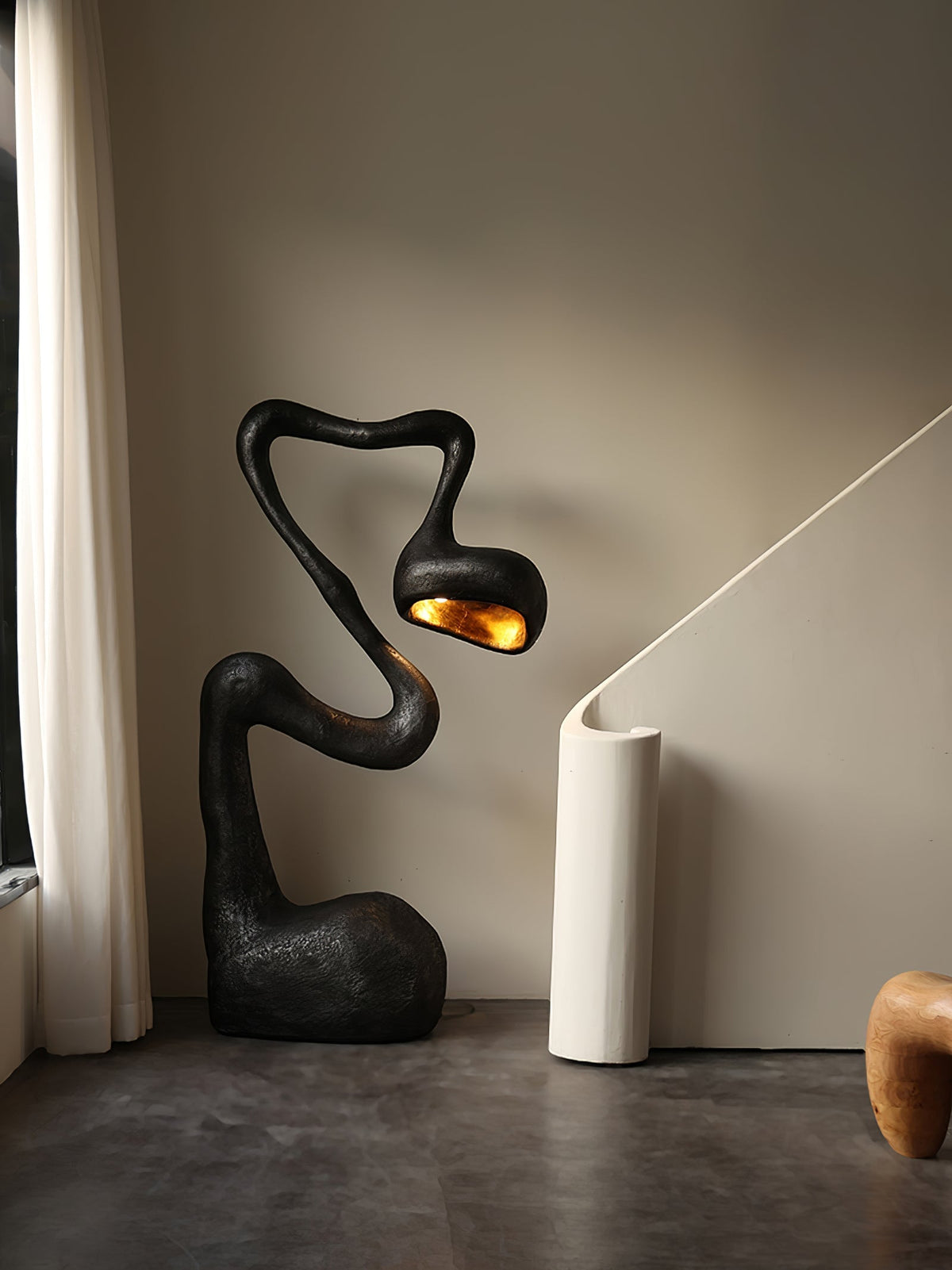 Olcarus Organic ceramika lampa stojąca