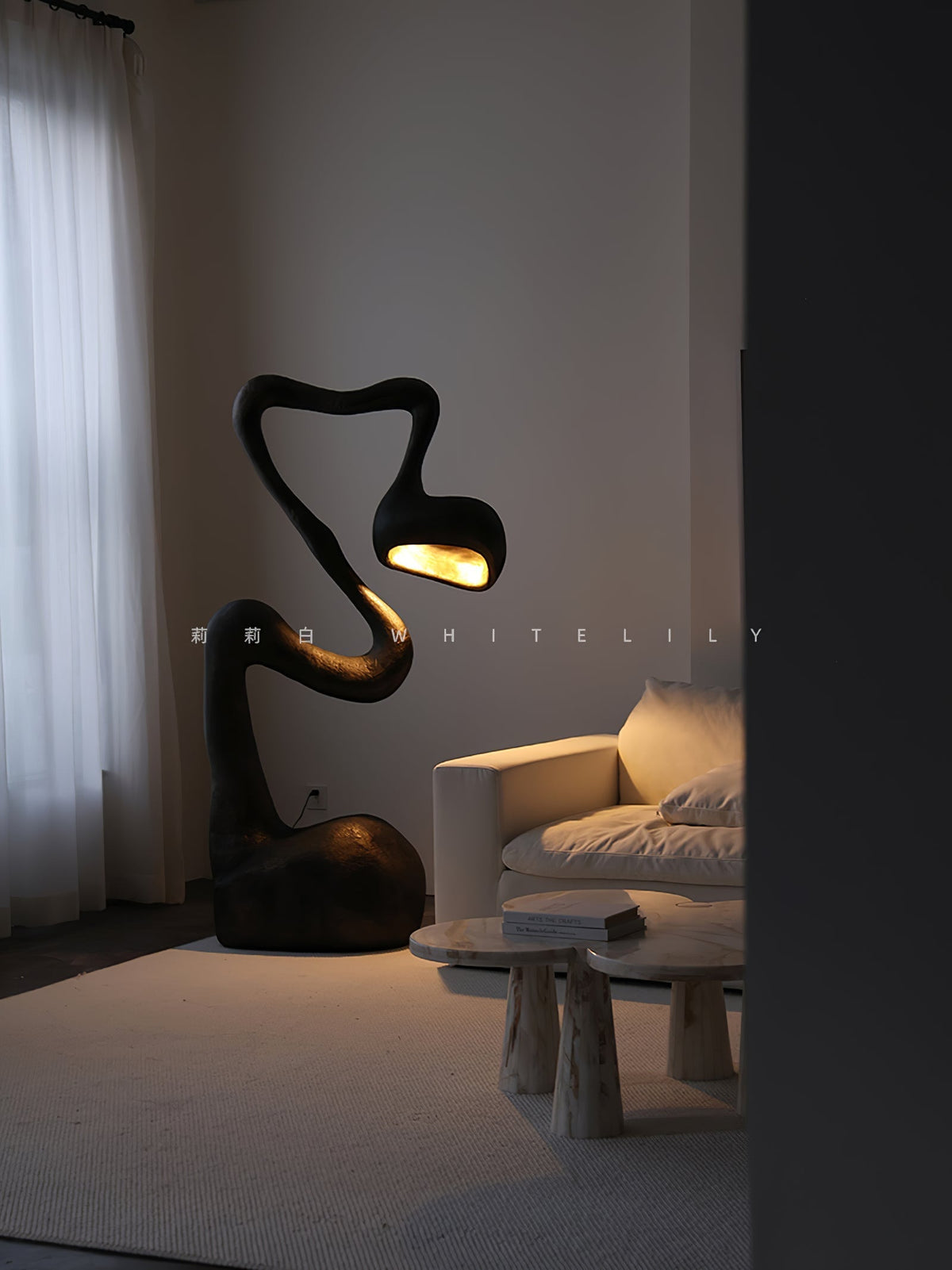 Olcarus Organic ceramika lampa stojąca