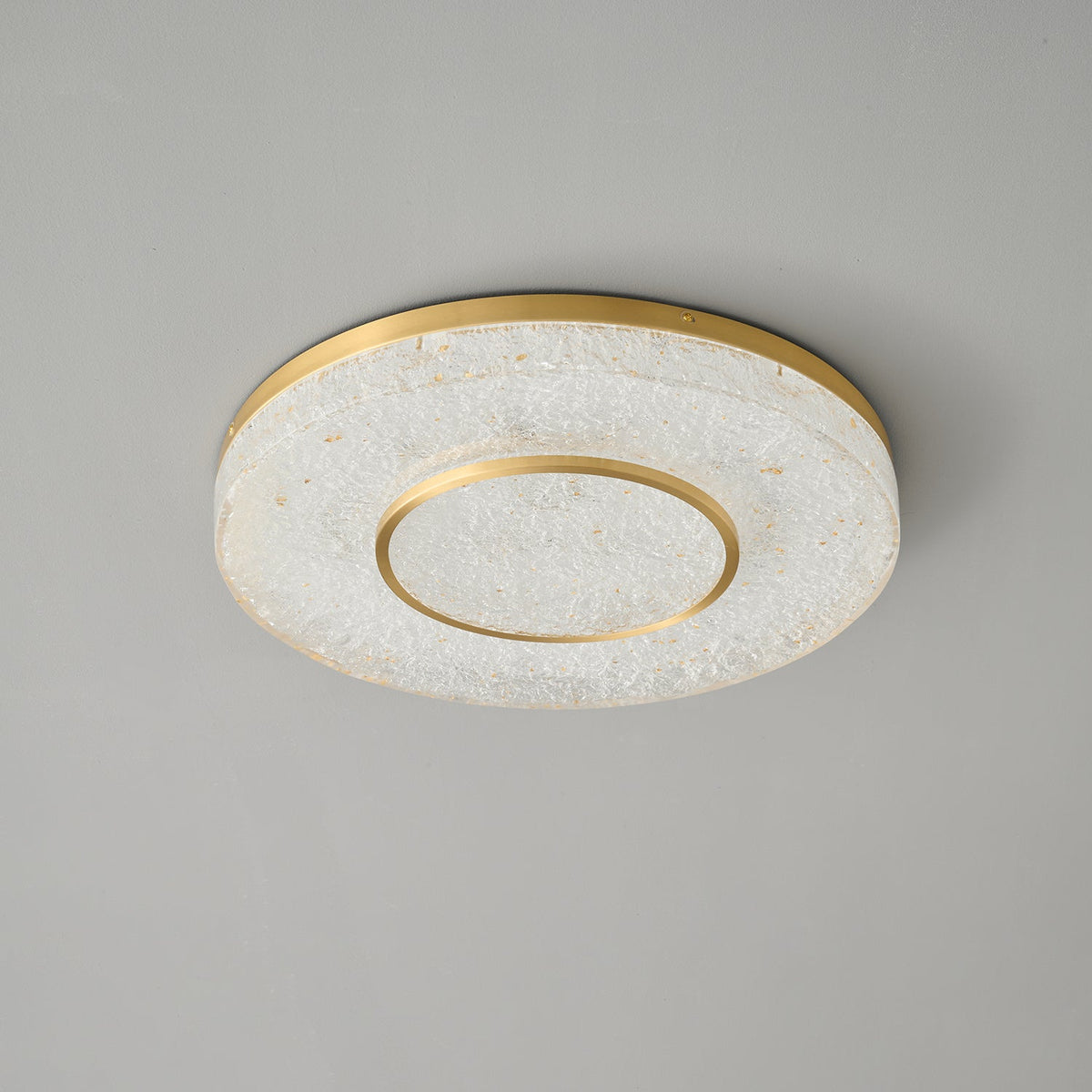 Auraora lampa sufitowa Mysterious Circle miedź żywica