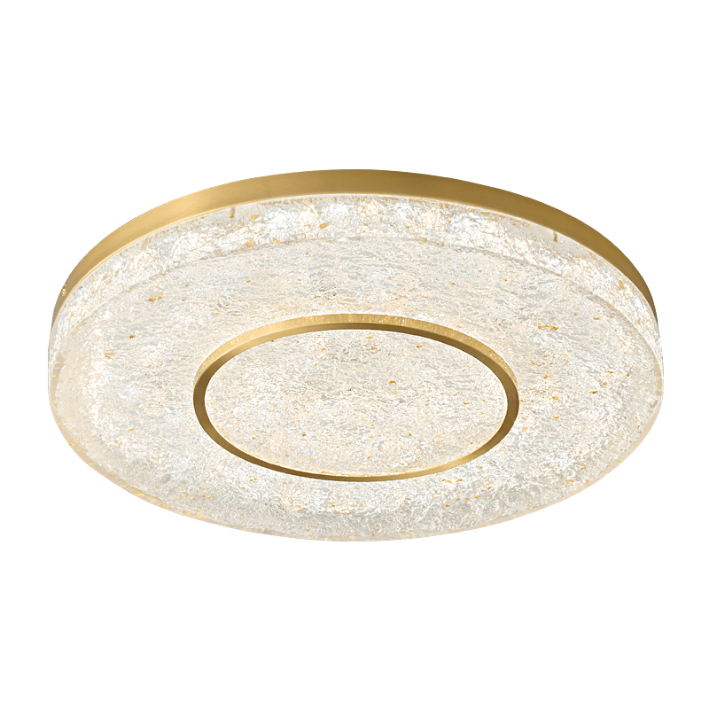 Auraora lampa sufitowa Mysterious Circle miedź żywica