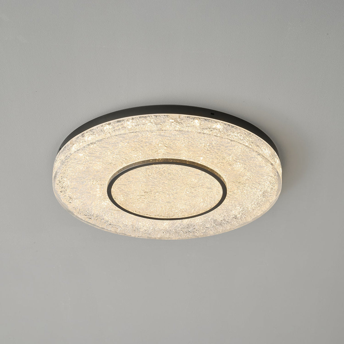 Auraora lampa sufitowa Mysterious Circle miedź żywica