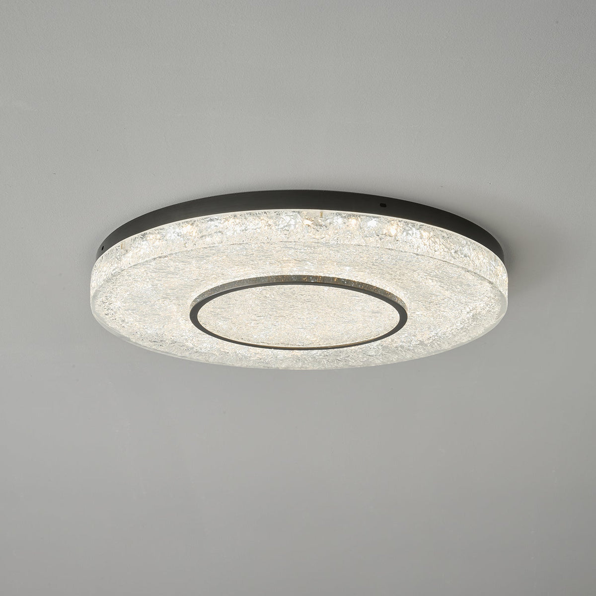 Auraora lampa sufitowa Mysterious Circle miedź żywica