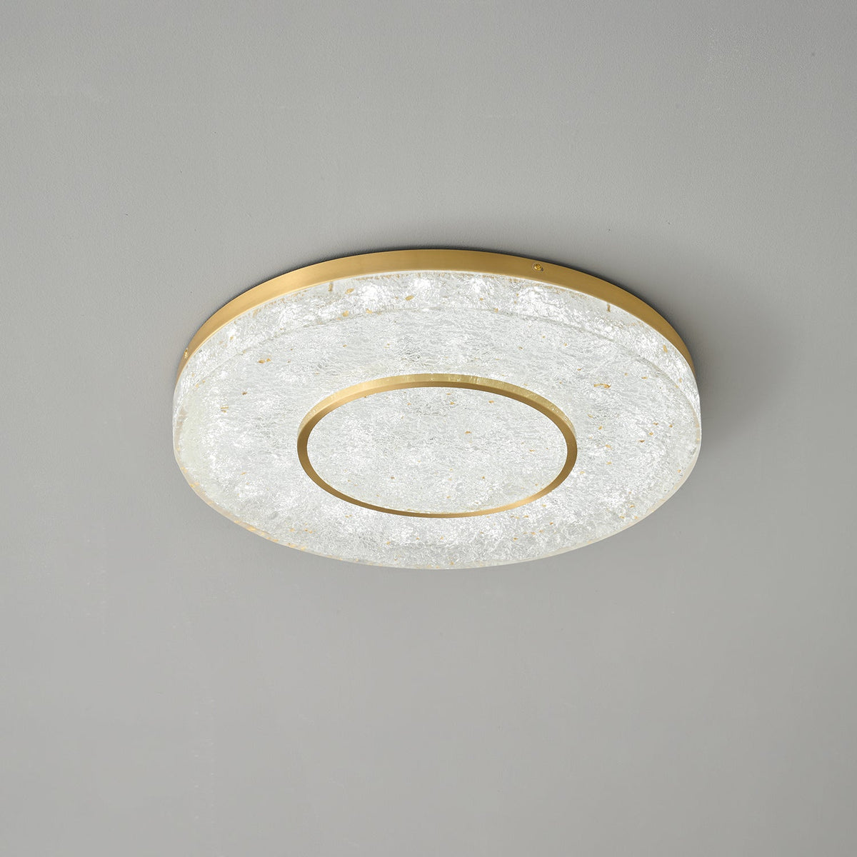 Auraora lampa sufitowa Mysterious Circle miedź żywica