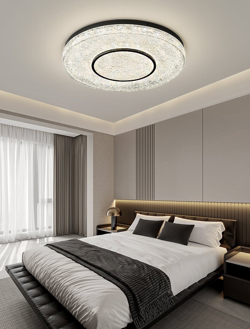 Auraora lampa sufitowa Mysterious Circle miedź żywica