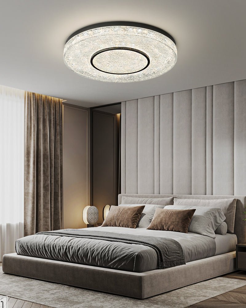 Auraora lampa sufitowa Mysterious Circle miedź żywica