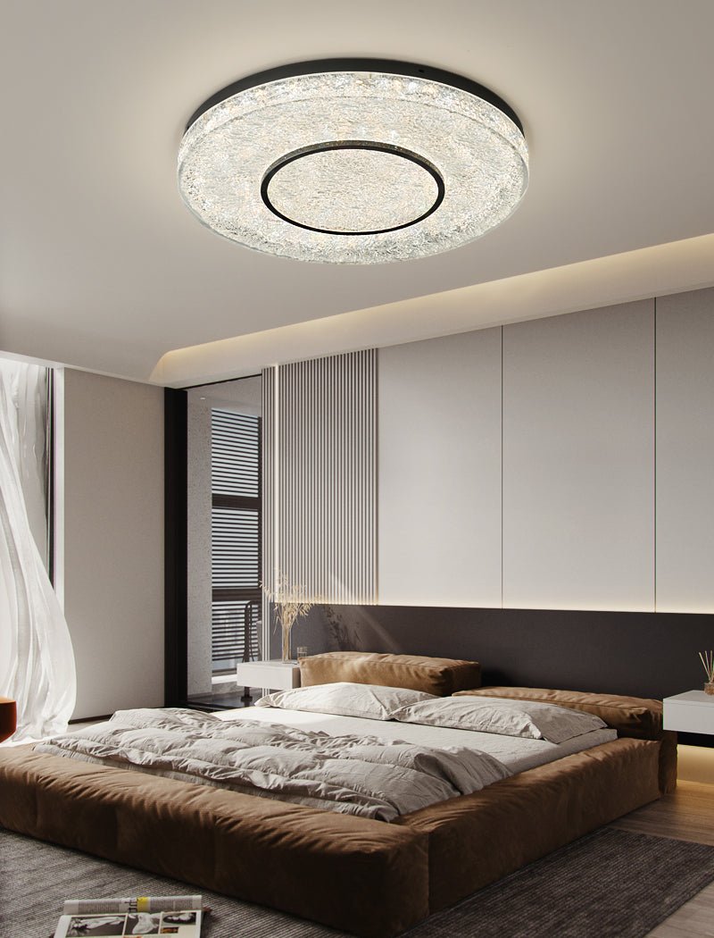 Auraora lampa sufitowa Mysterious Circle miedź żywica