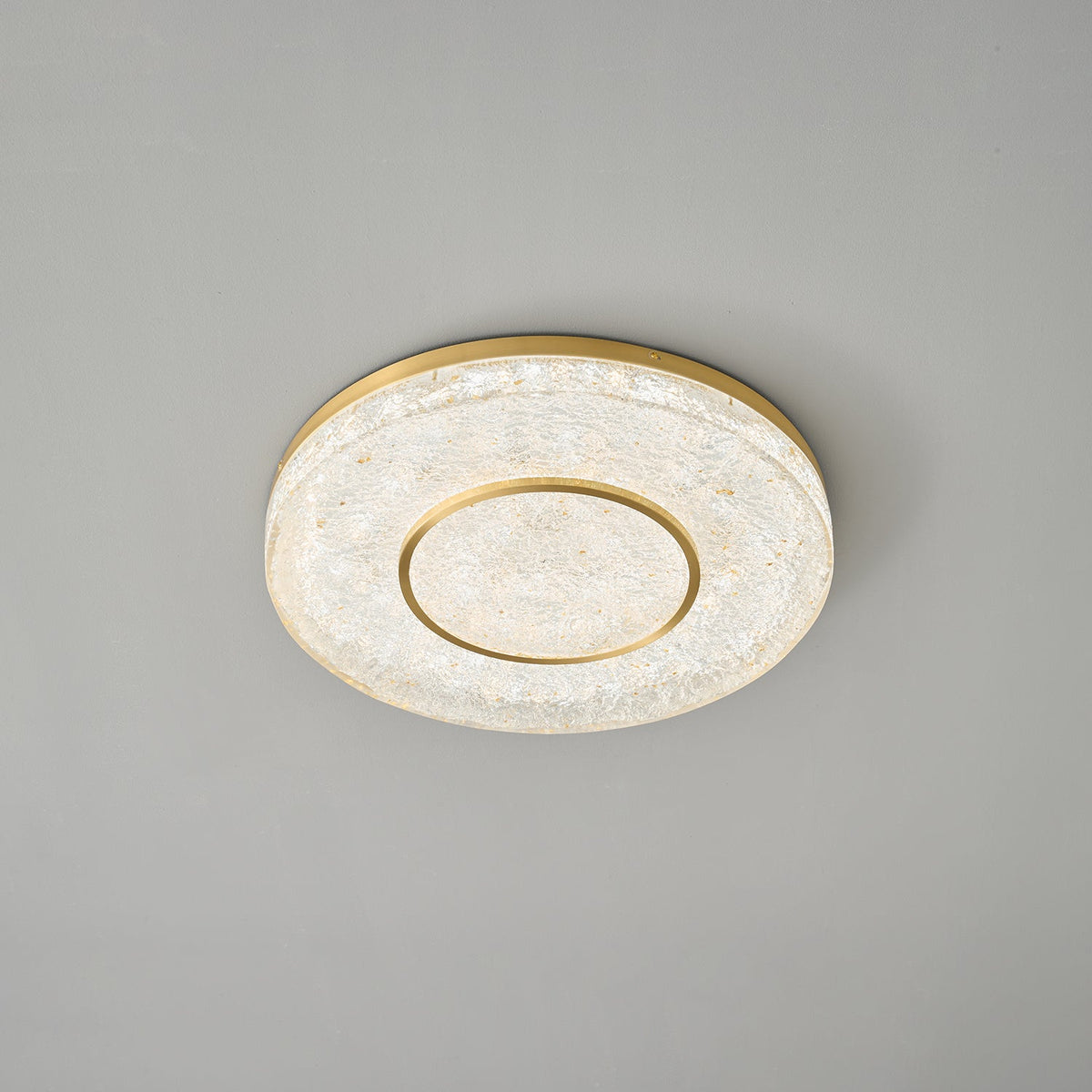 Auraora lampa sufitowa Mysterious Circle miedź żywica