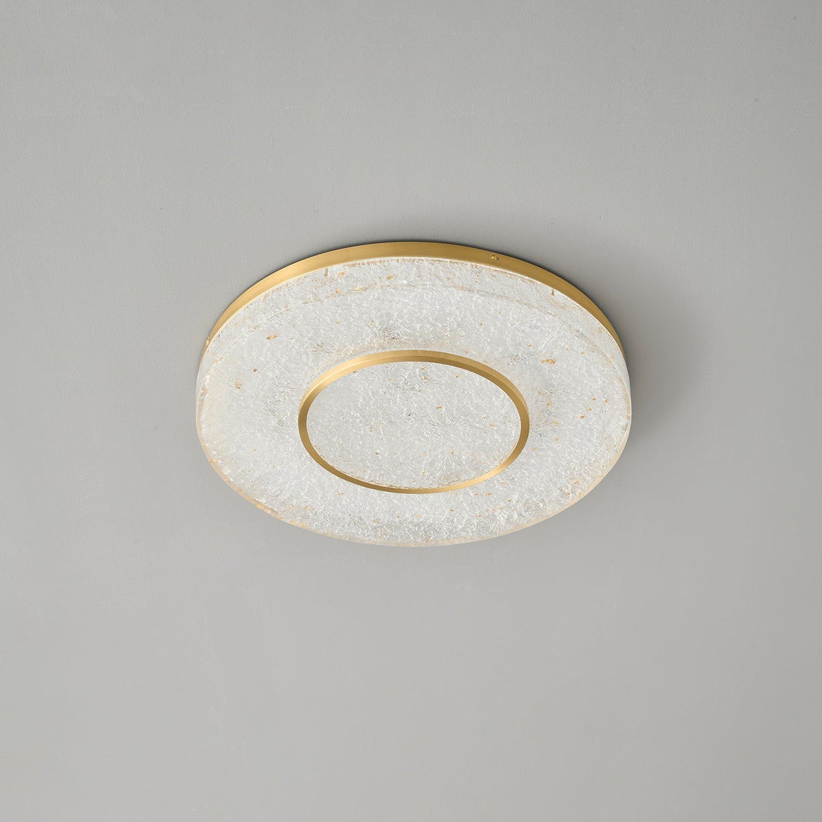 Auraora lampa sufitowa Mysterious Circle miedź żywica