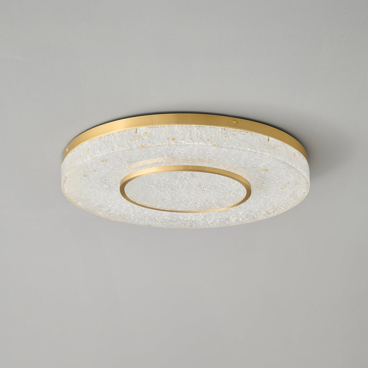 Auraora lampa sufitowa Mysterious Circle miedź żywica