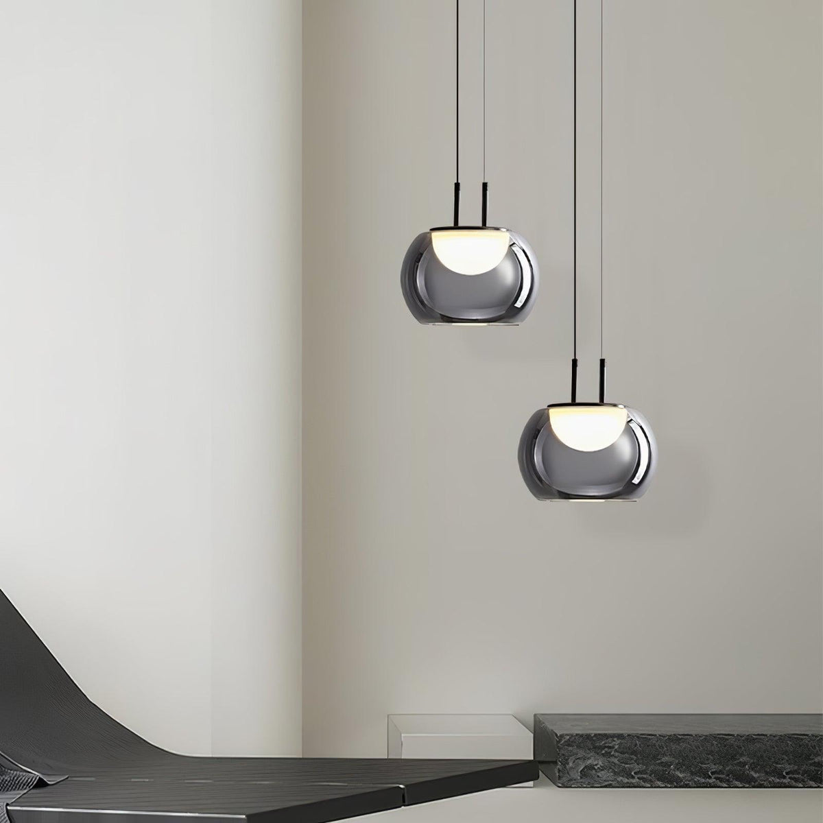 Ririxa wisząca lampa z akrylu Glam