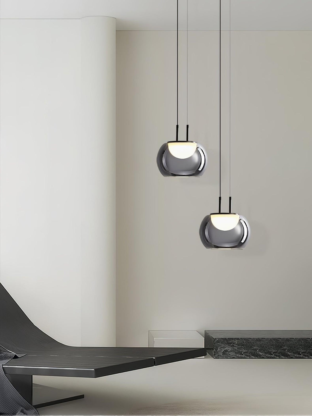 Ririxa wisząca lampa z akrylu Glam