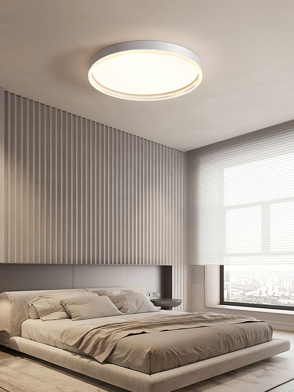 Lampa sufitowa Velorise minimalistyczna biała