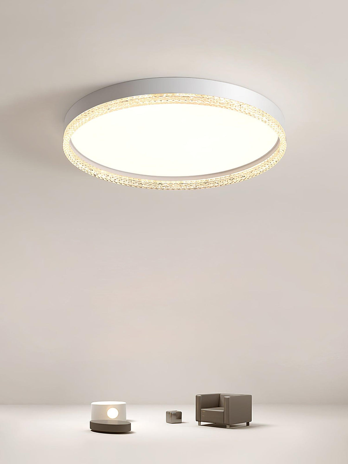Lampa sufitowa Velorise minimalistyczna biała