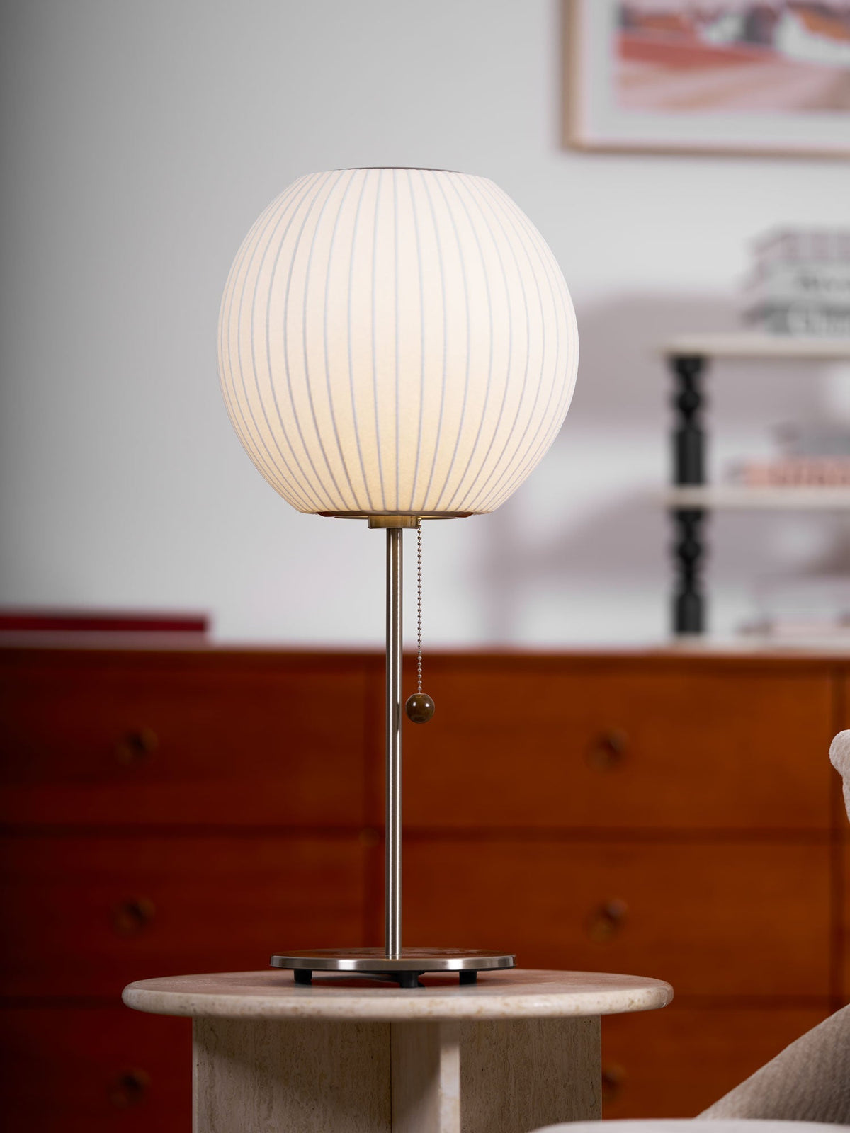 Lampa stołowa Solisive ze stali artystyczna
