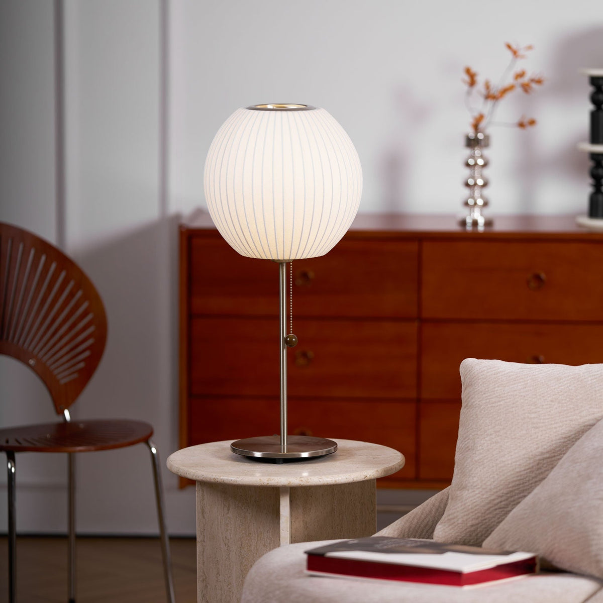 Lampa stołowa Solisive ze stali artystyczna