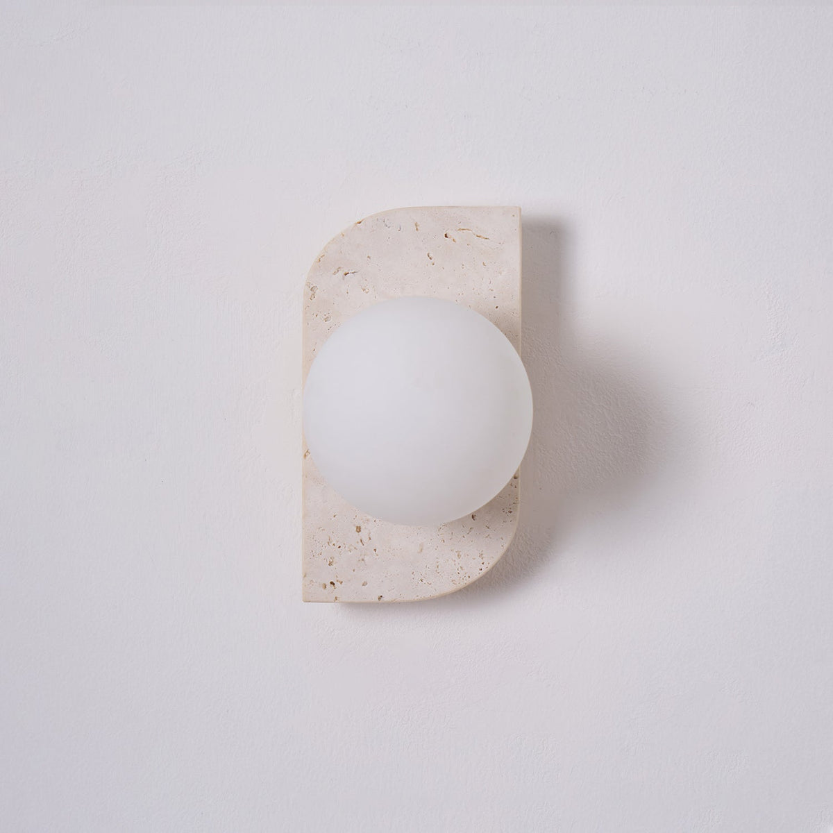 Kinkiet Minimalist Travertine Taviniella