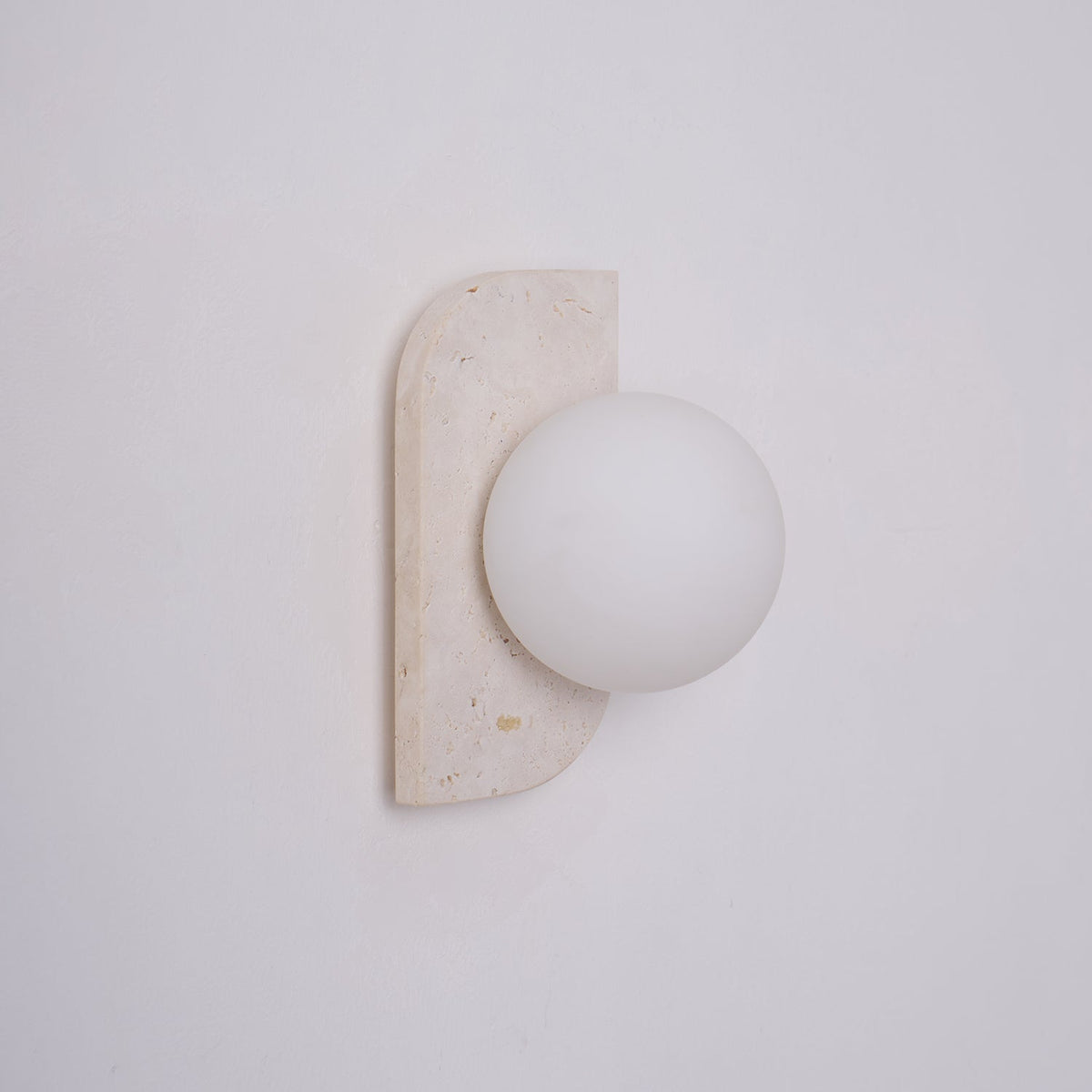 Kinkiet Minimalist Travertine Taviniella