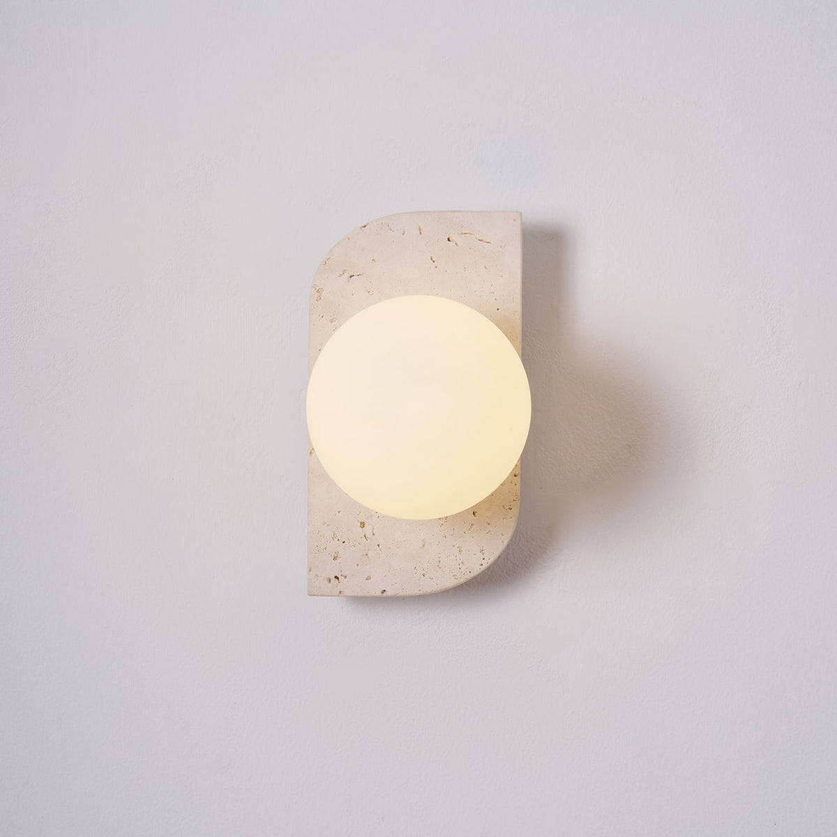 Kinkiet Minimalist Travertine Taviniella