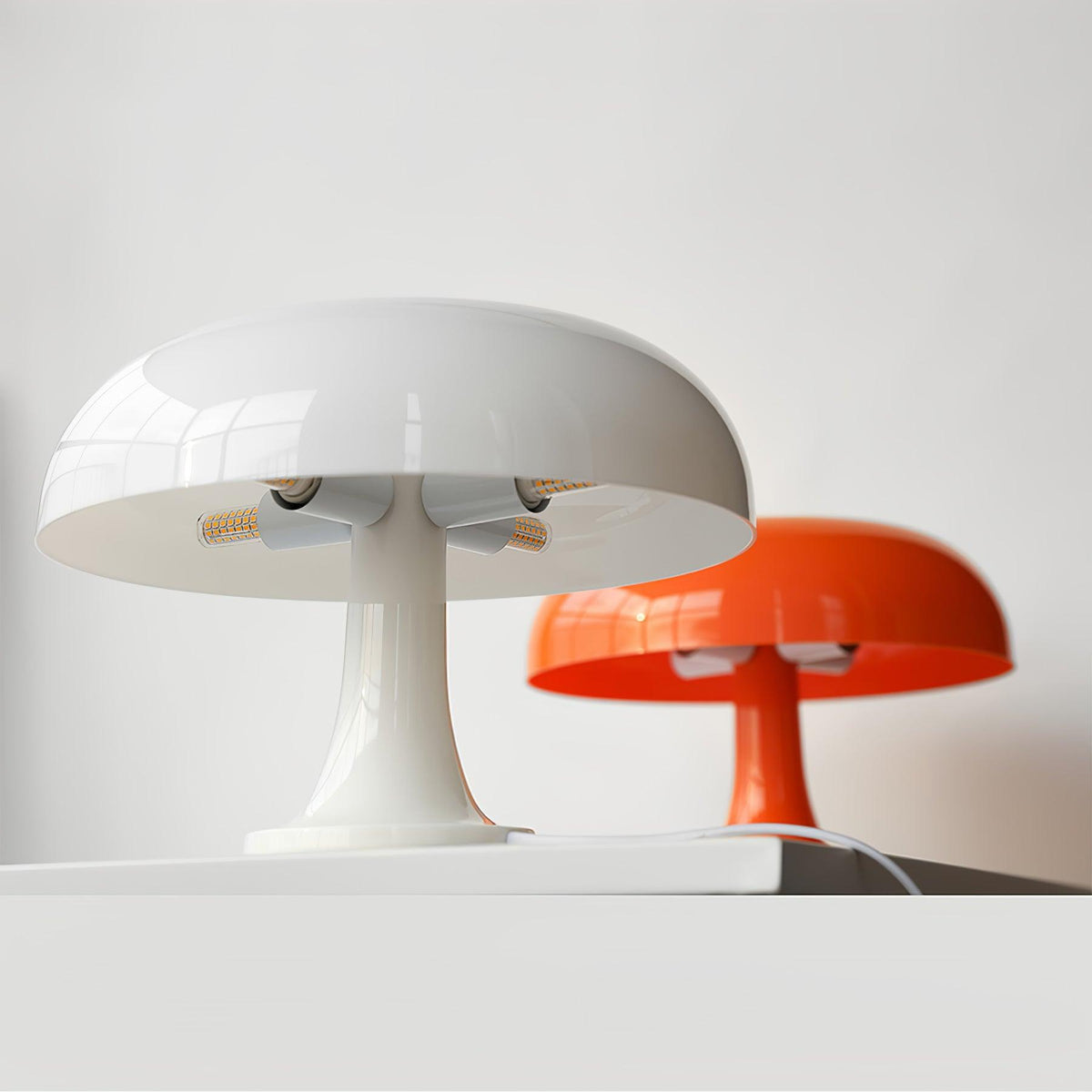 Orelielia zabawna retro lampa stołowa