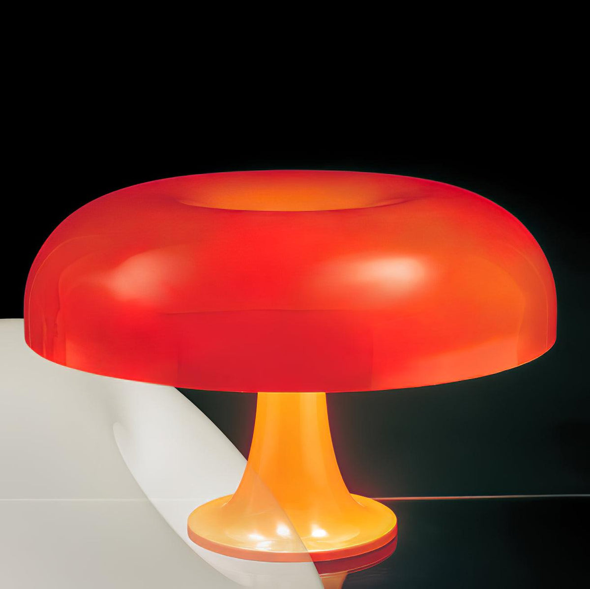Orelielia zabawna retro lampa stołowa