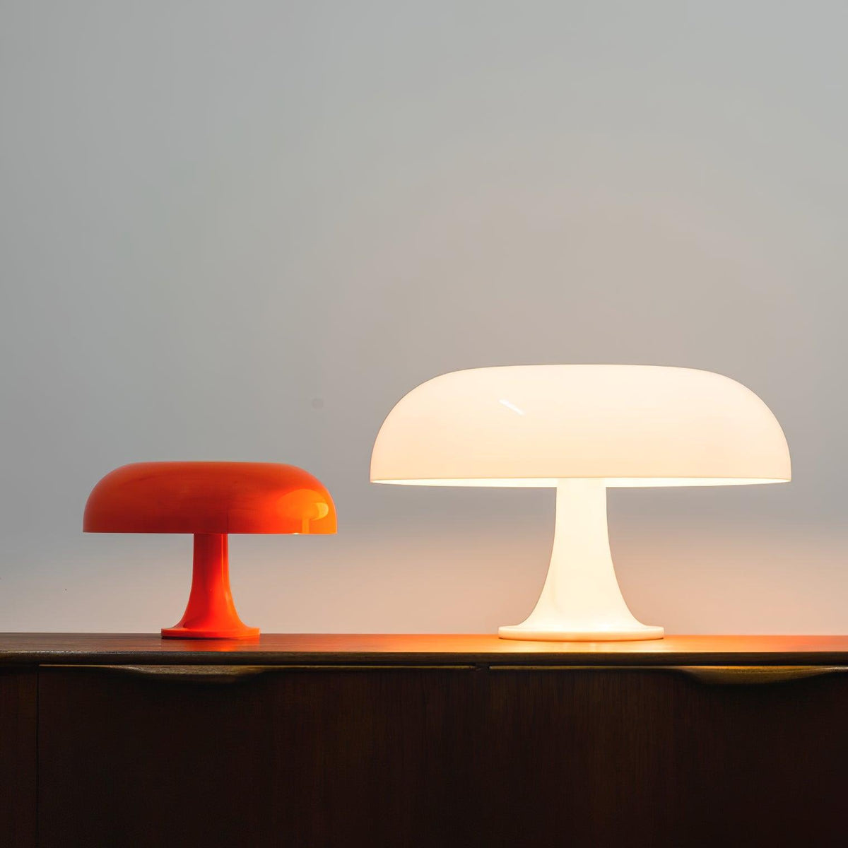 Orelielia zabawna retro lampa stołowa