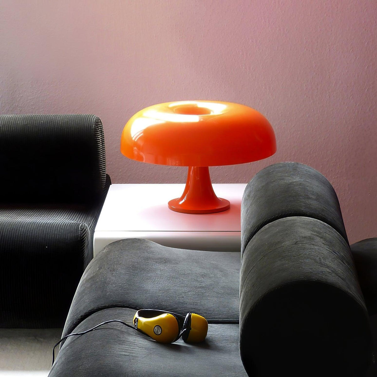 Orelielia zabawna retro lampa stołowa