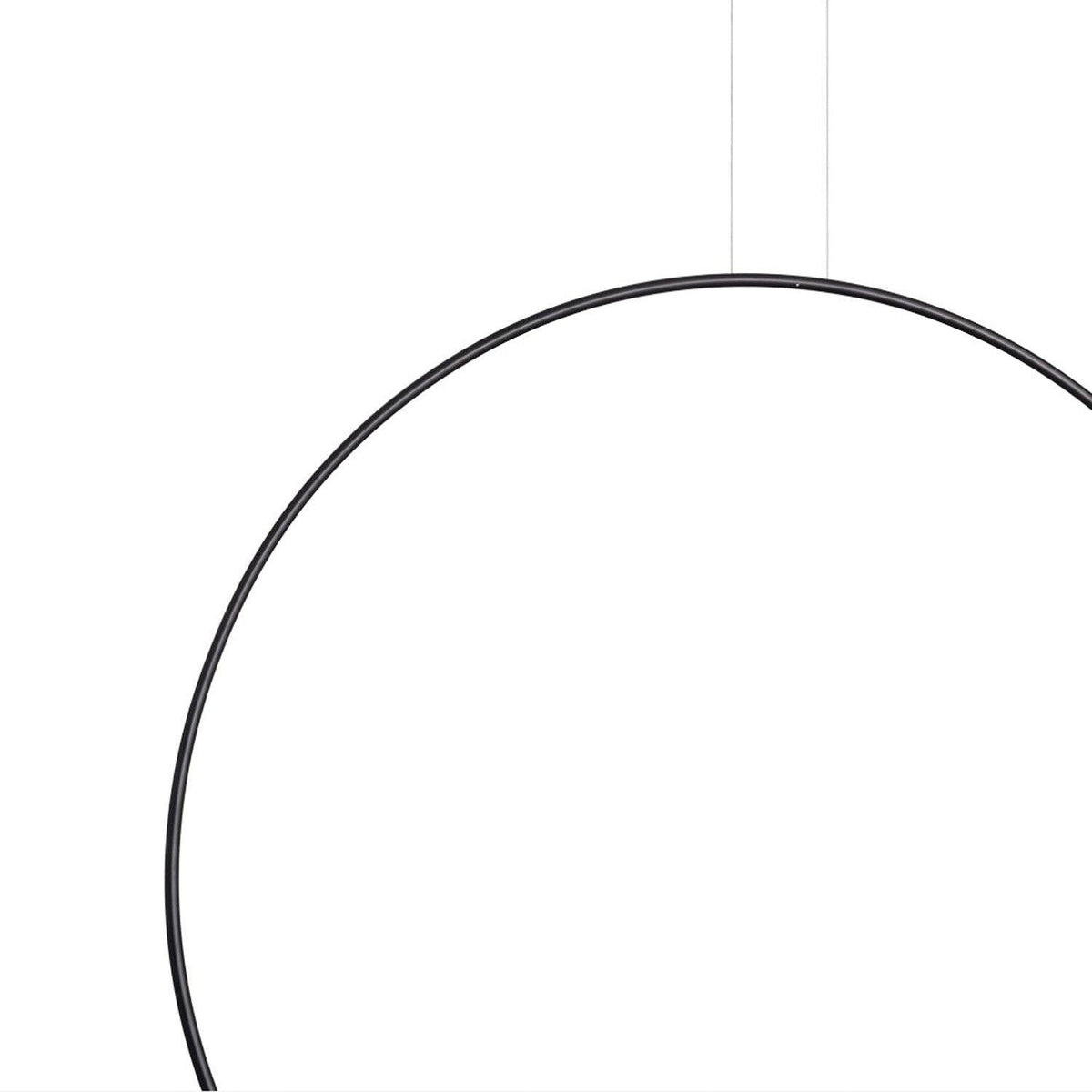 Ryker minimalistyczna lampa wisząca w kształcie koła