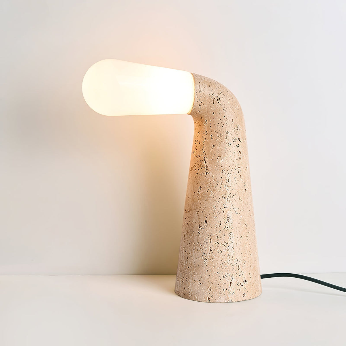 Lampa stołowa Noreette Travertine