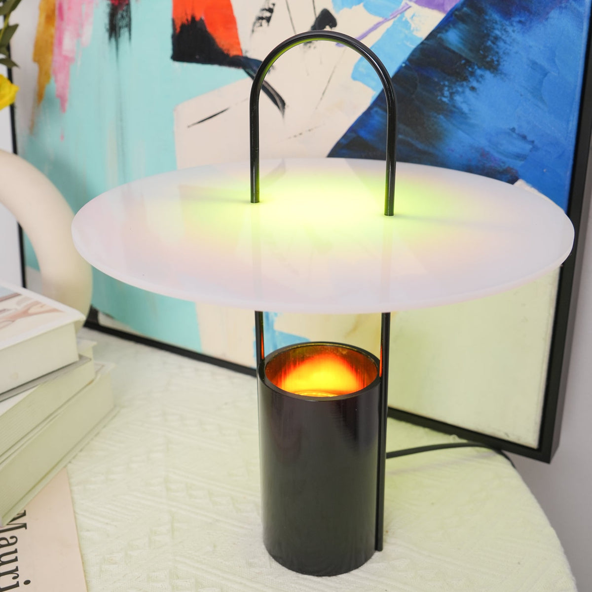 Hattie nowoczesna lampa stołowa