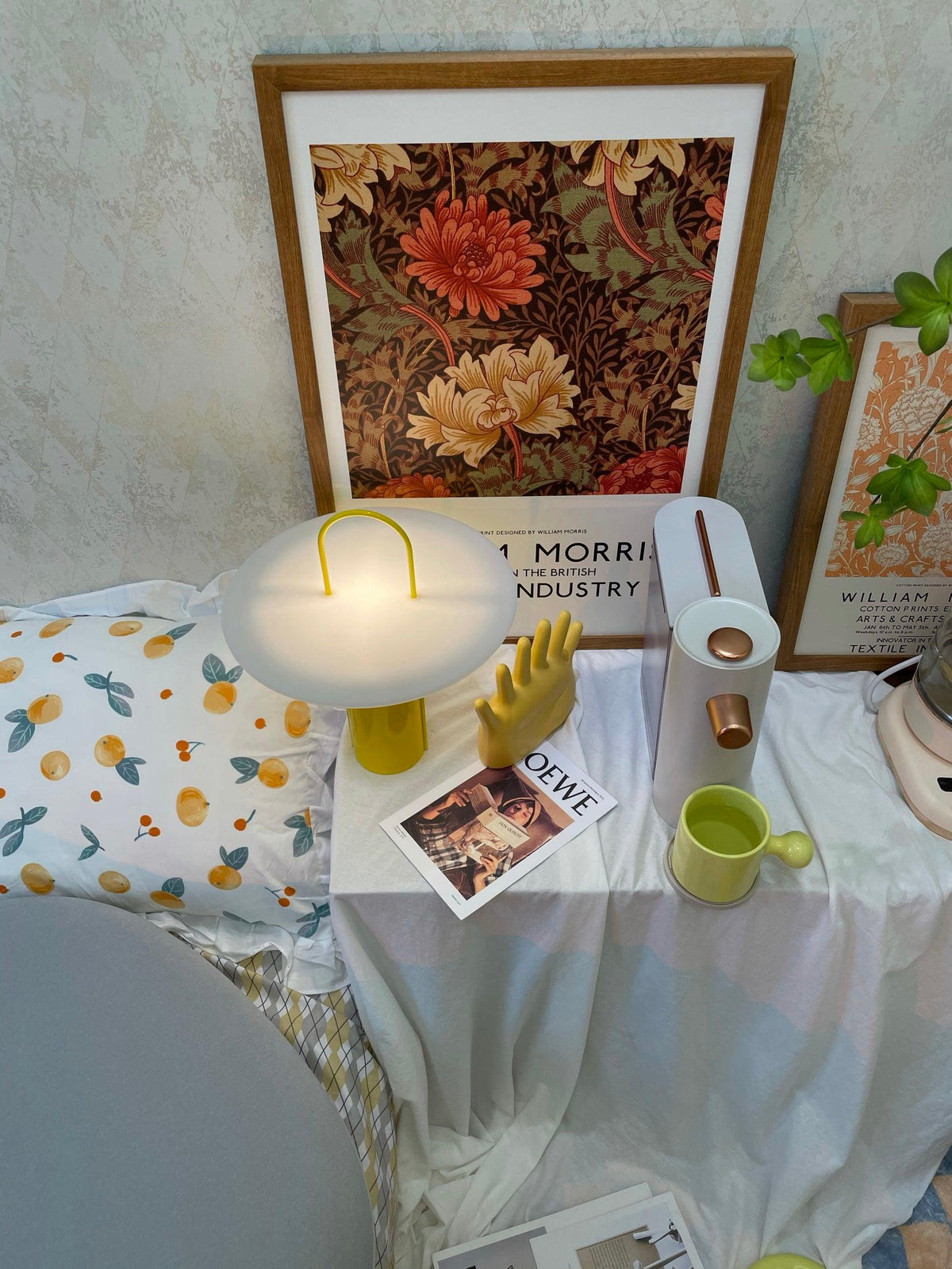 Hattie nowoczesna lampa stołowa
