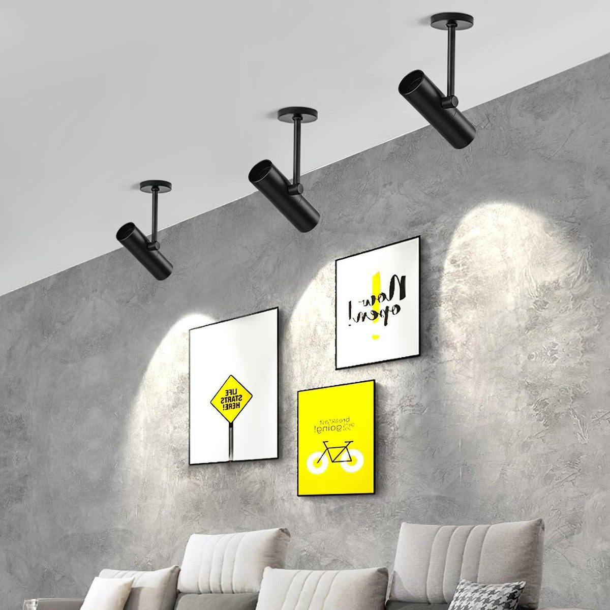 Divi sufitowa lampa wisząca cylindryczna przemysłowa do loftu i studyjka