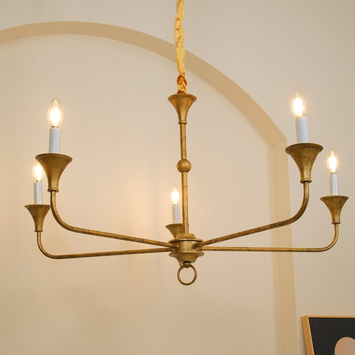Livelo żyrandol Candle Elegancki