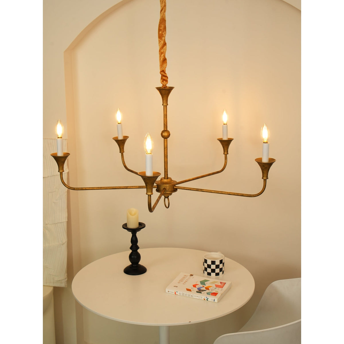 Livelo żyrandol Candle Elegancki